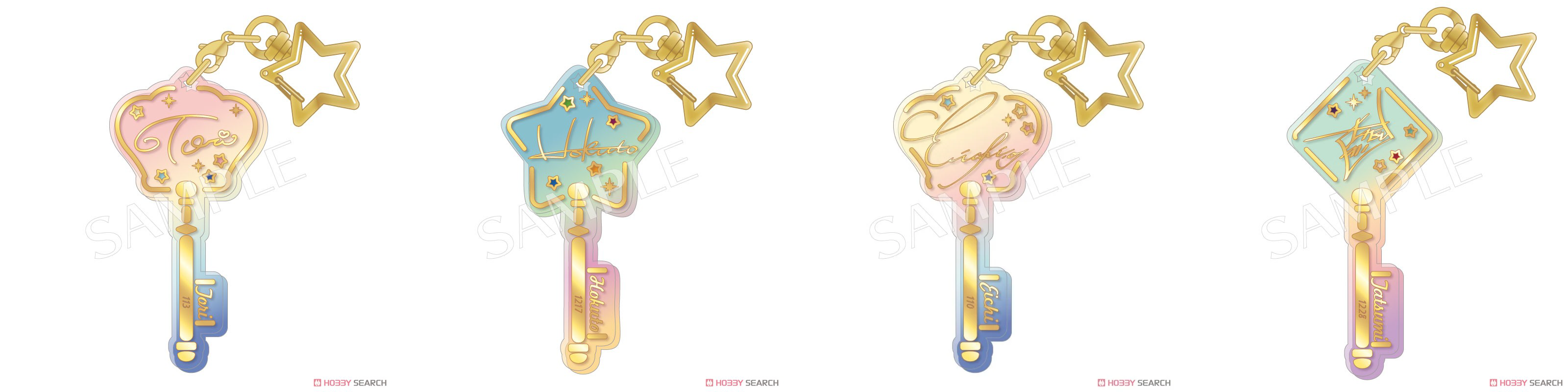 ensemble stars keychains